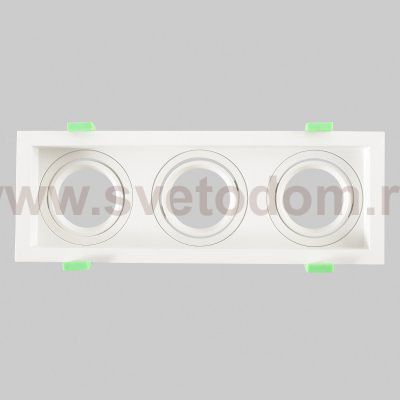 Светильник встроенный Crystallux CLT 068C3 WH Elara