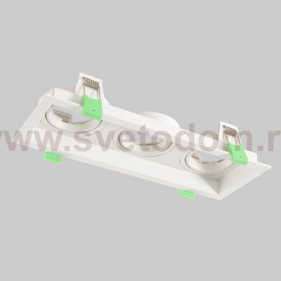 Светильник встроенный Crystallux CLT 068C3 WH Elara