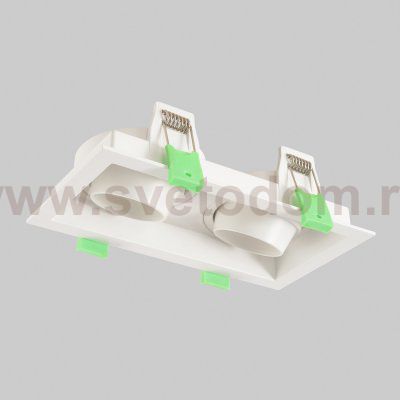 Светильник встроенный Crystallux CLT 069C2 WH Elara