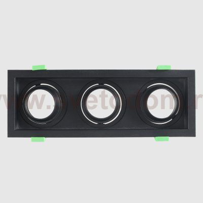 Светильник встроенный Crystallux CLT 069C3 BL Elara