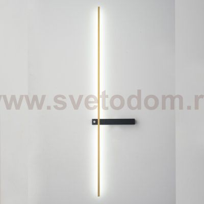 Светильник настенный бра Crystallux CLT 077W1000 BL-BS Slender