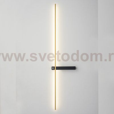 Светильник настенный бра Crystallux CLT 077W1000 BL-BS Slender