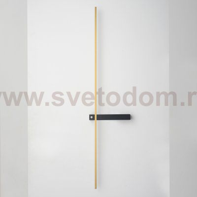 Светильник настенный бра Crystallux CLT 077W1000 BL-BS Slender