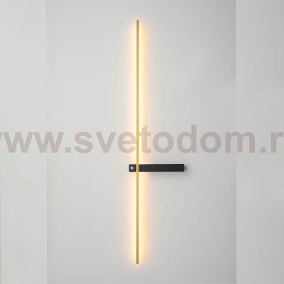 Светильник настенный бра Crystallux CLT 077W1000 BL-BS Slender