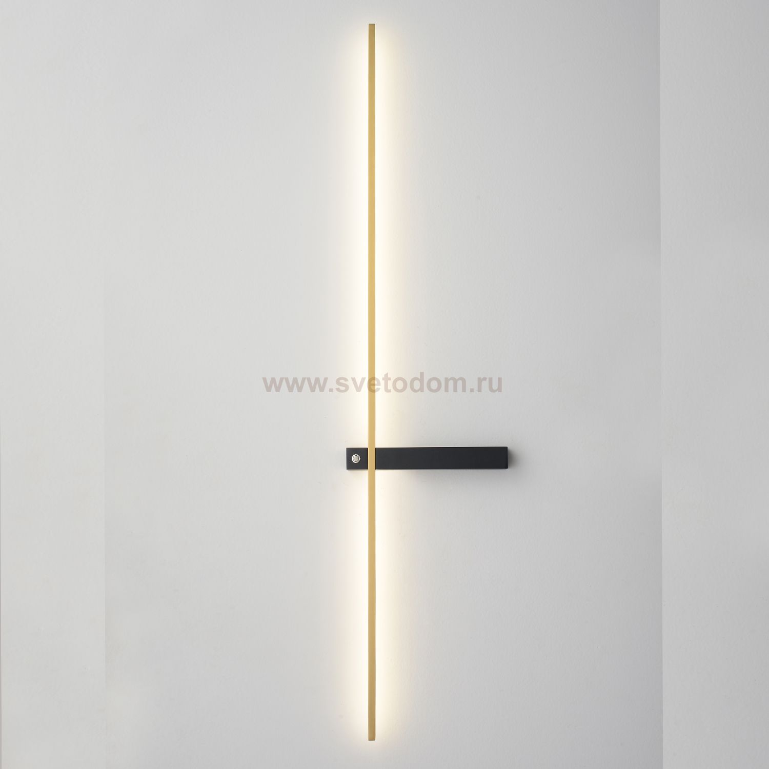 Светильник настенный бра Crystallux CLT 077W1000 BL-BS Slender