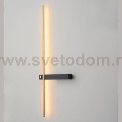 Светильник настенный бра Crystallux CLT 077W700 BL-BS Slender