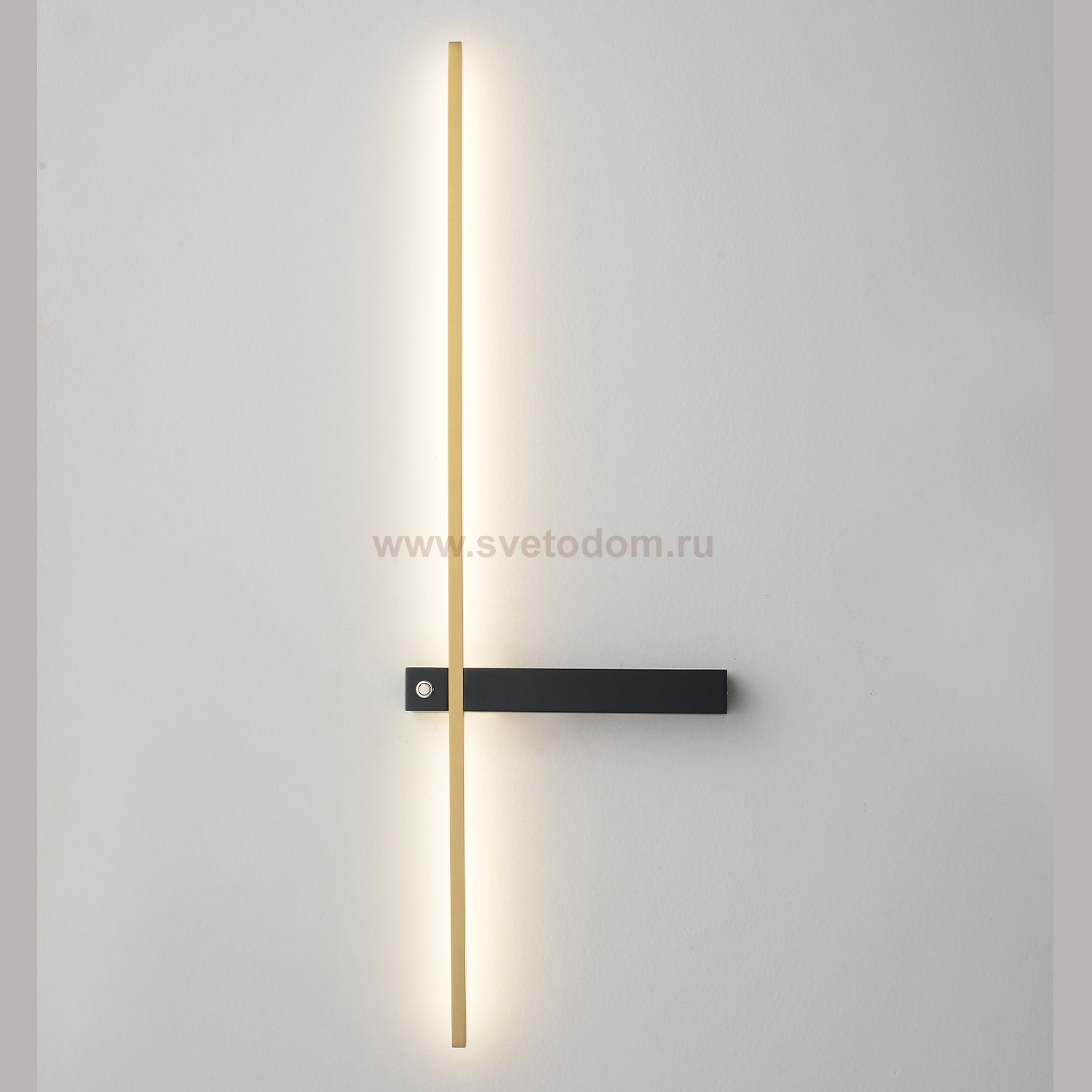 Светильник настенный бра Crystallux CLT 077W700 BL-BS Slender