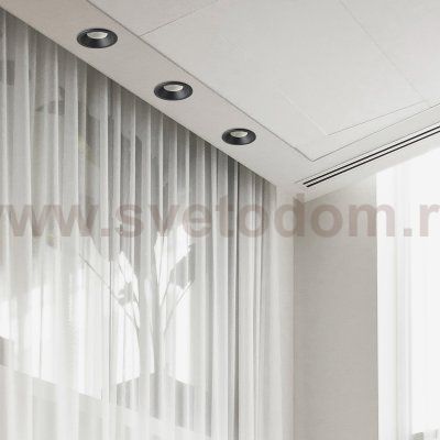 Светильник встраиваемый Crystallux CLT 080C1 BL CLT 080