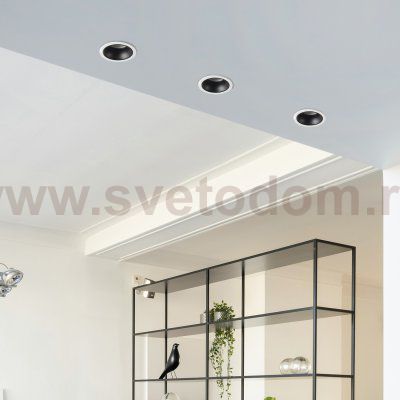 Светильник встраиваемый Crystallux CLT 081C WH-BL CLT 081