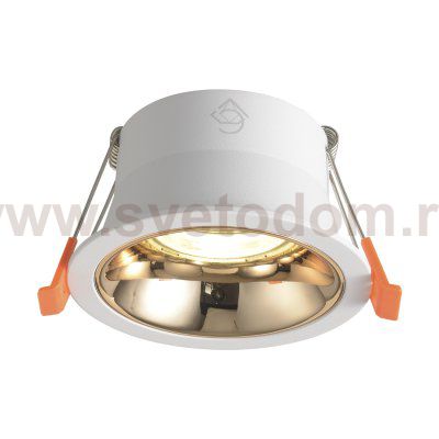 Светильник встраиваемый Crystallux CLT 081C WH-GO CLT 081