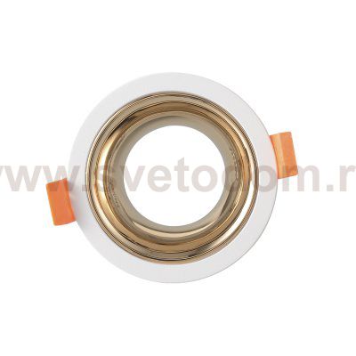 Светильник встраиваемый Crystallux CLT 081C WH-GO CLT 081