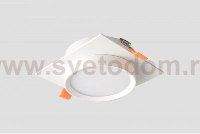 Светильник встраиваемый Crystal Lux CLT 088C WH GX53