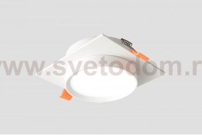 Светильник встраиваемый Crystal Lux CLT 088C WH GX53