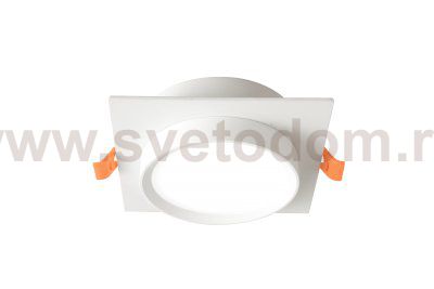 Светильник встраиваемый Crystal Lux CLT 088C WH GX53