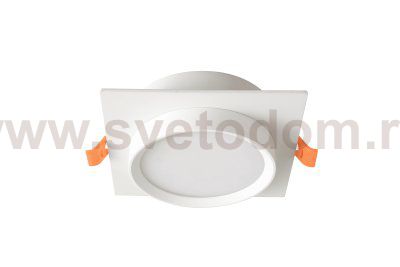 Светильник встраиваемый Crystal Lux CLT 088C WH GX53