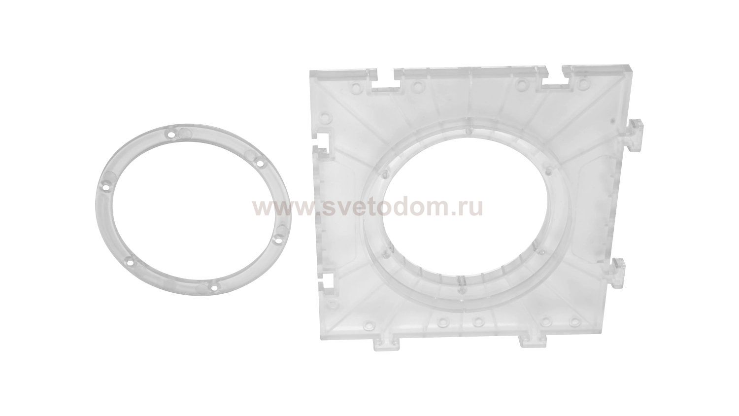 Рамка скрытого монтажа для встраиваемых светильников с наружным D 80-90мм Crystal Lux CLT 099 D80-90