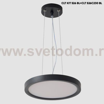 Светильник потолочный Crystallux CLT 526C230 BL Cavium