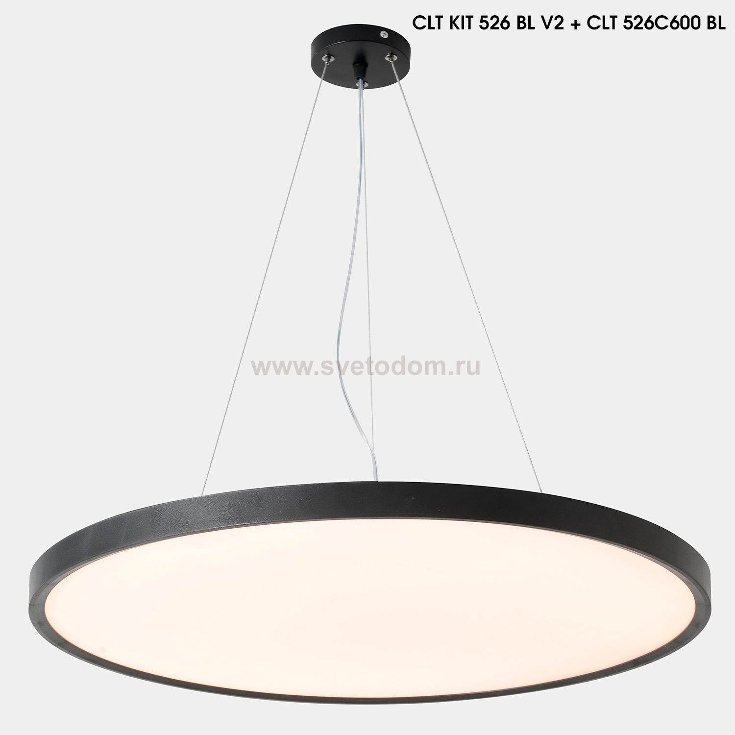 Светильник потолочный Crystallux CLT 526C600 BL Cavium