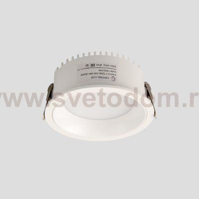 Светильник встраиваемый Crystal Lux CLT 529C105 WH 3000K