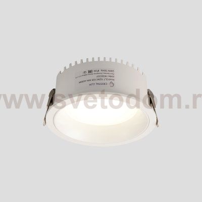 Светильник встраиваемый Crystal Lux CLT 529C105 WH 4000K
