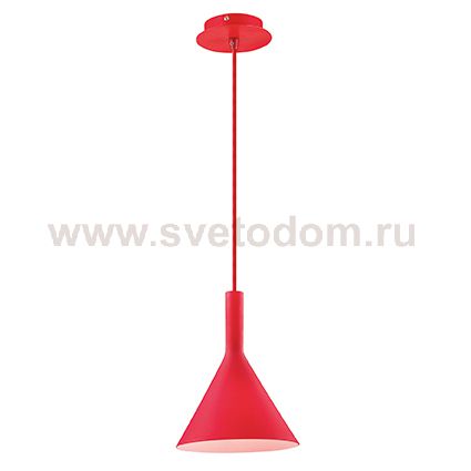 Подвесной светильник Ideal Lux COCKTAIL SP1 SMALL ROSSO