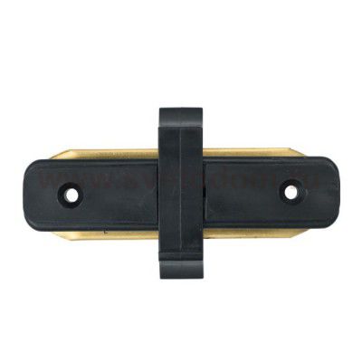 Коннектор черный De Markt CON 2I BL Track