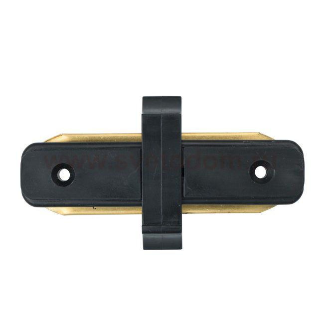 Коннектор черный De Markt CON 2I BL Track