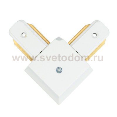 Коннектор белый De Markt CON 2L WT Track