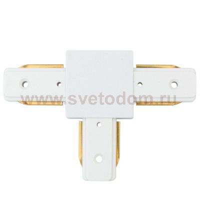 Коннектор белый De Markt CON 2T WT Track
