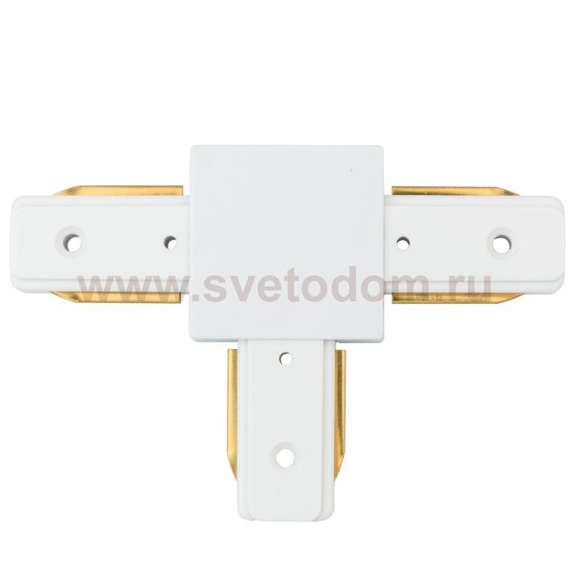 Коннектор белый De Markt CON 2T WT Track