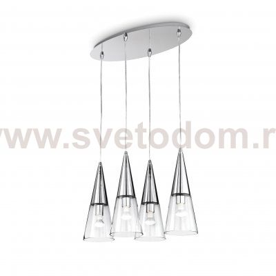 Подвесной светильник Ideal Lux CONO SP4 CROMO