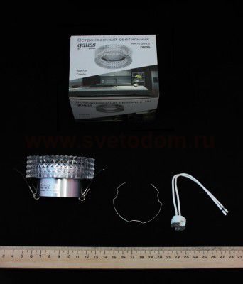 Светильник Gauss Glass CR033 Кристал, Gu5.3