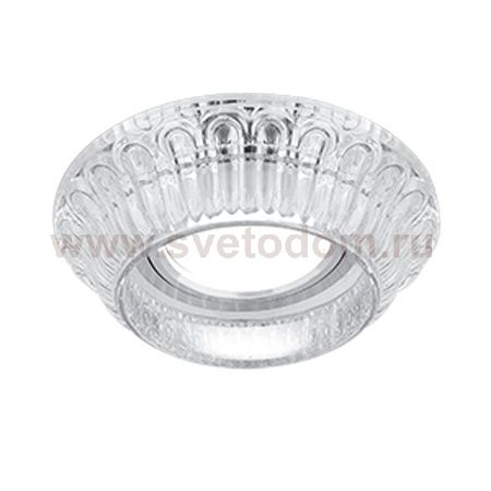 Светильник Gauss Glass CR051 Кристалл/Хром, Gu5.3 (CR051)