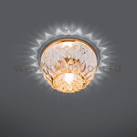 Светильник Gauss Crystal CR058 Кристал/Золото, G9