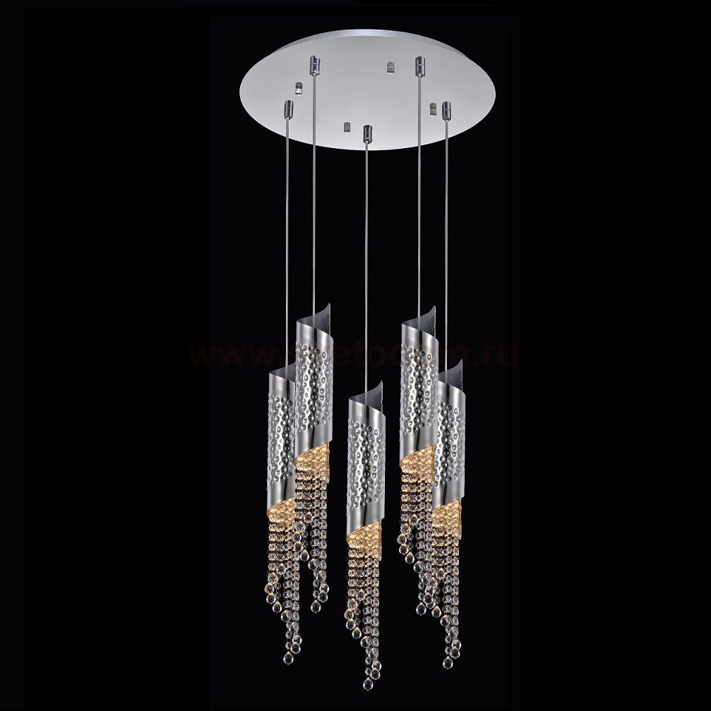 Светильник подвесной Crystal lux CREDO D450-5 CHROME 1470/205