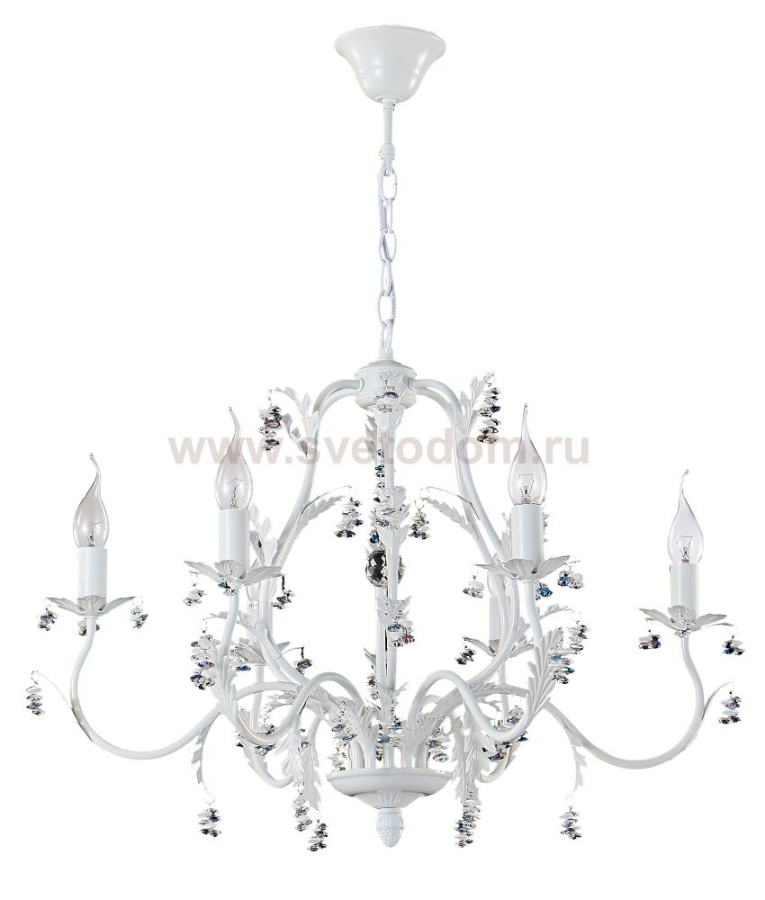 Светильник Crystal lux CRISTINA SP6 WHITE