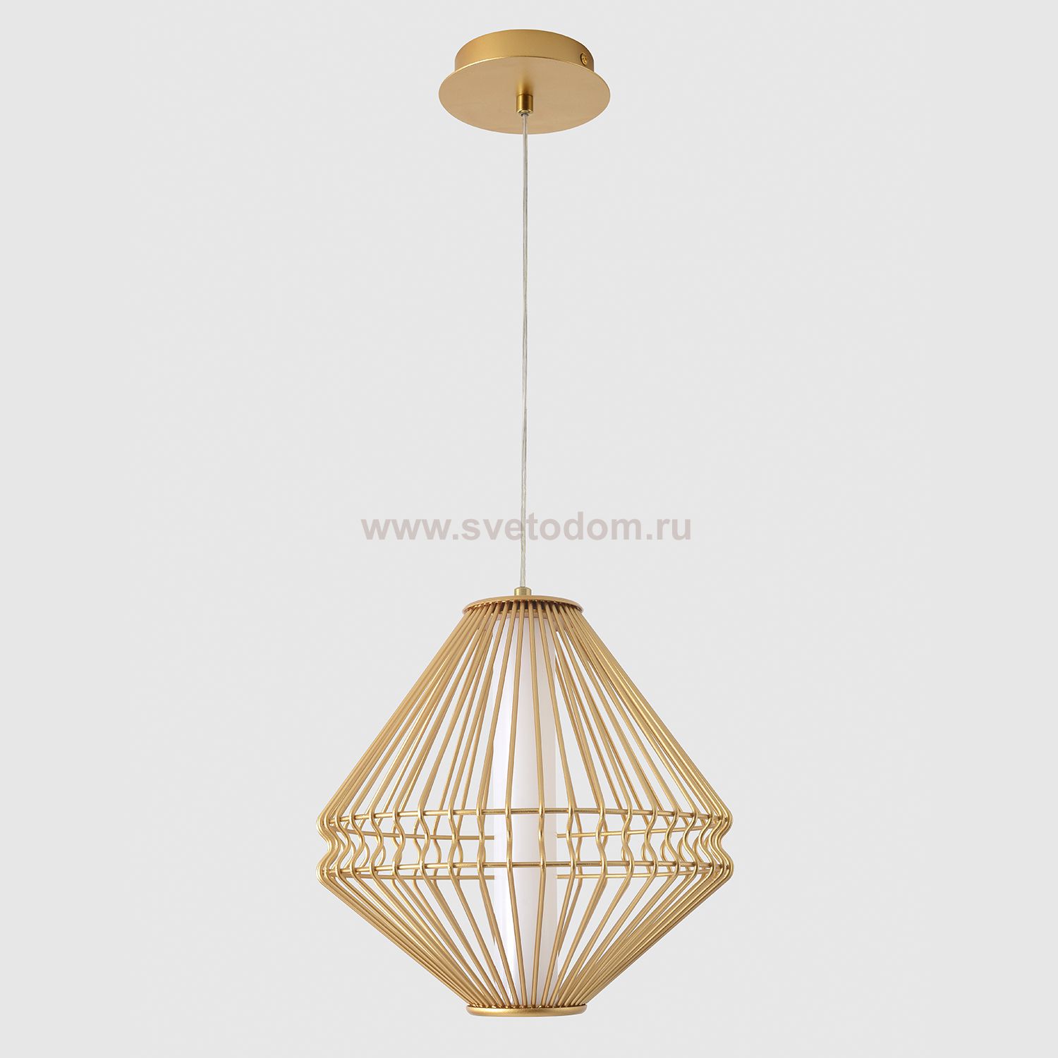 Светильник подвесной Crystallux CUADRA SP15W LED GOLD CUADRA