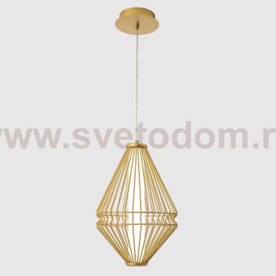 Светильник подвесной Crystallux CUADRA SP18W LED GOLD CUADRA