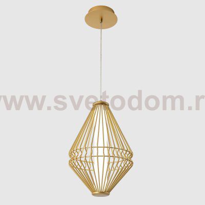 Светильник подвесной Crystallux CUADRA SP18W LED GOLD CUADRA