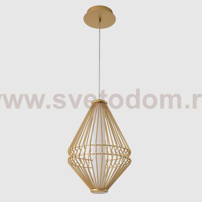 Светильник подвесной Crystallux CUADRA SP18W LED GOLD CUADRA