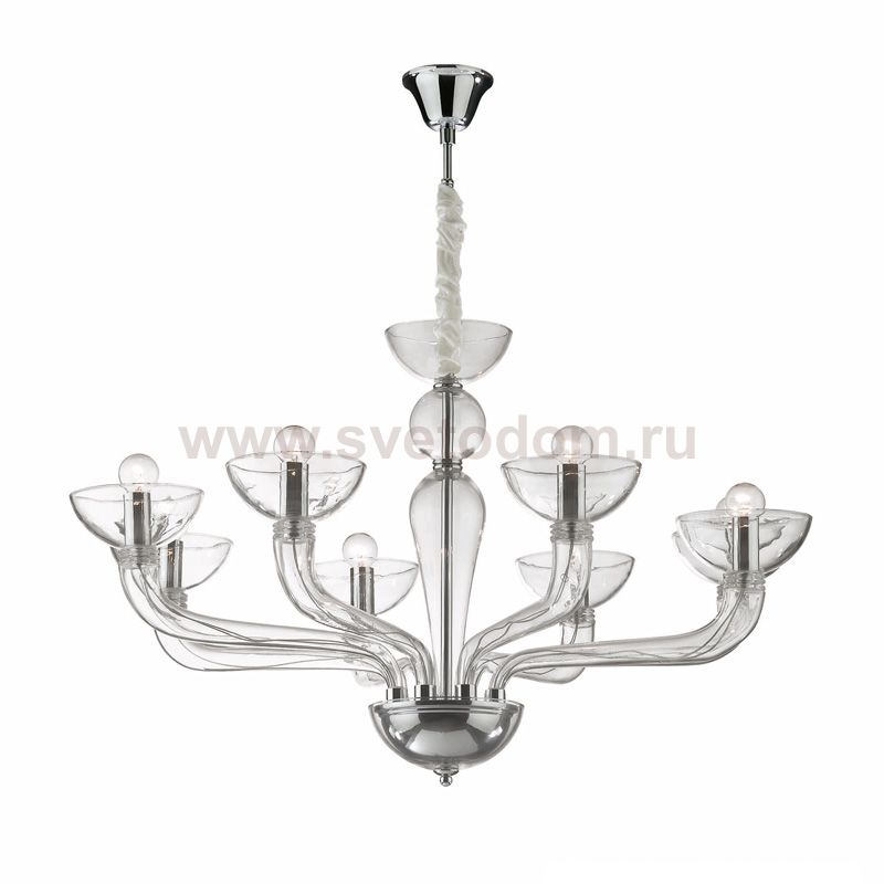 Подвесная люстра Ideallux 044255 CASANOVA SP8