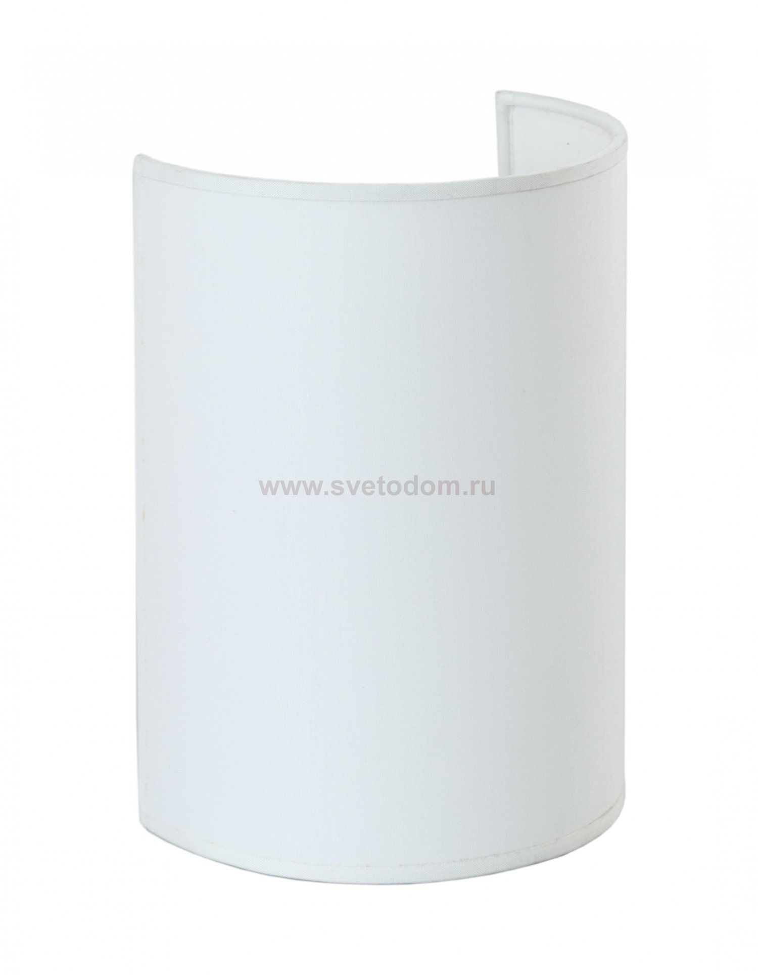 Настенный светильник Crocus Glade A2 10 01g, металл (белый)/ткань (белый), Н20, 1 x E14 40W