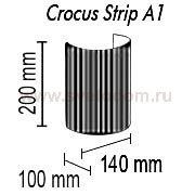 Настенный светильник Crocus Strip A1 10 01p
