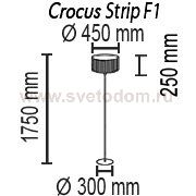 Напольный светильник Crocus Strip F1 01 05p
