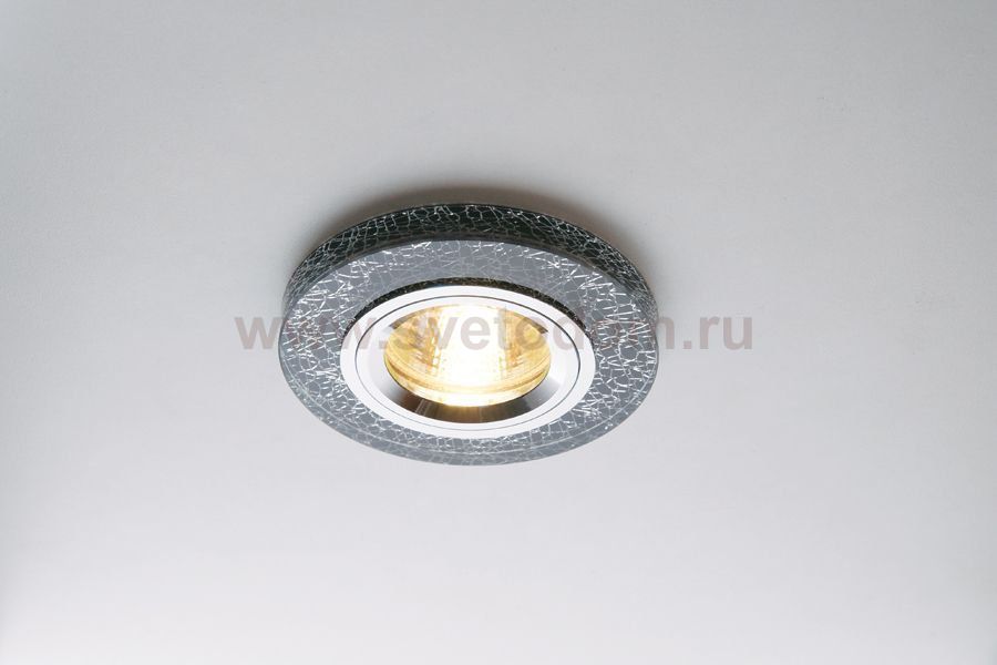 Светильник точечный Ambrella D0226 BK/CH черный/хром MR16 ORGANIC SPOT