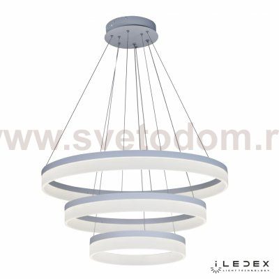 Подвесная люстра iLedex Around D0301-3 400 600 800 Белый