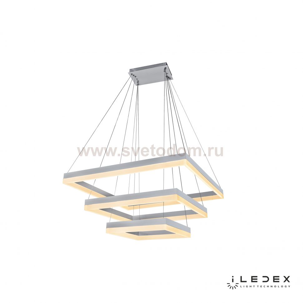 Подвесная люстра iLedex Twins D0319-3 400 600 800 Белый