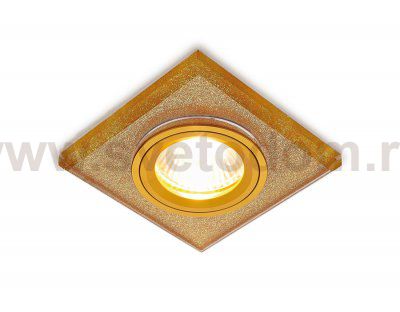 Светильник точечный Ambrella D0327 золото-круг CRYSTAL SPOT