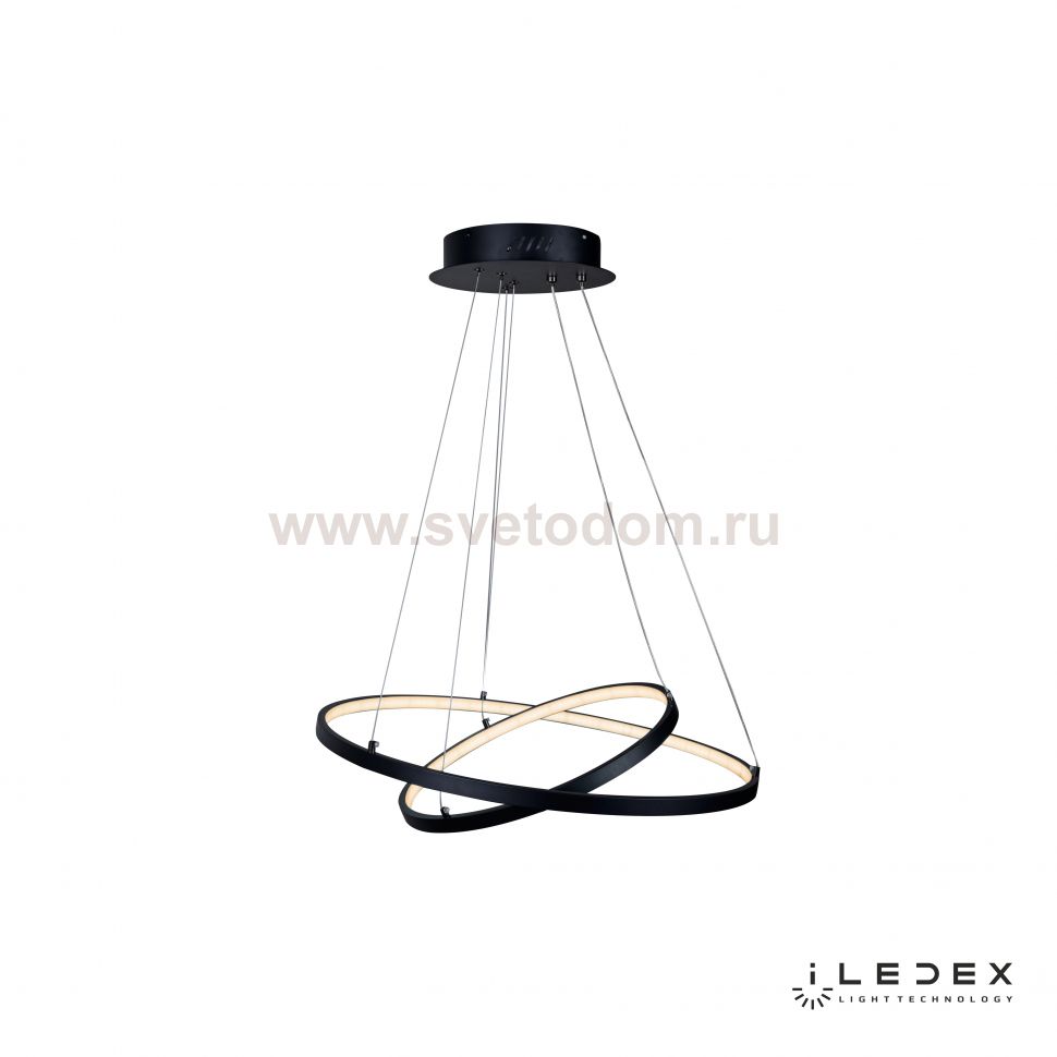 Подвесная люстра iLedex Axis D098-2 (6/4) Черный