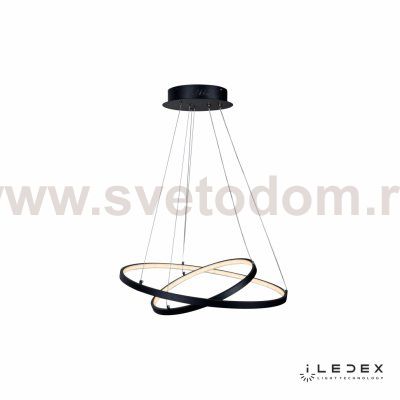 Подвесная люстра iLedex Axis D098-2 (6/4) Черный